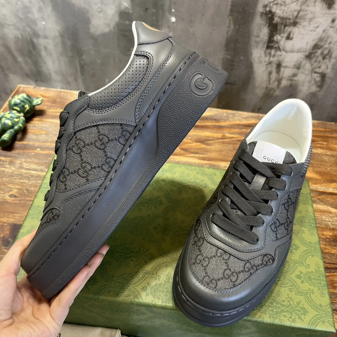 Gucci Screener GG Sneaker Dark Grey - Image 6