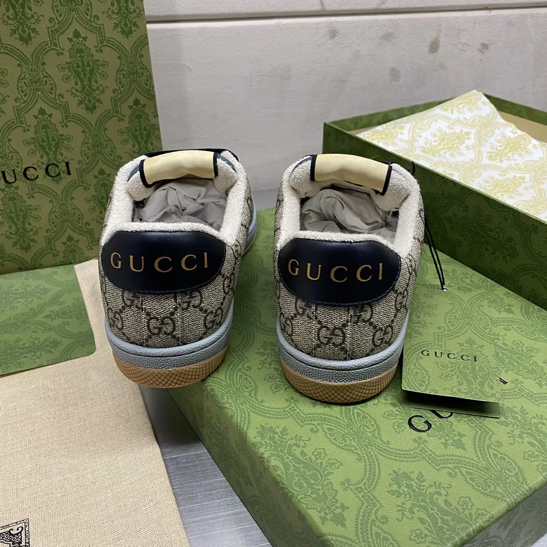Gucci Screener GG Sneaker Grey - Image 7