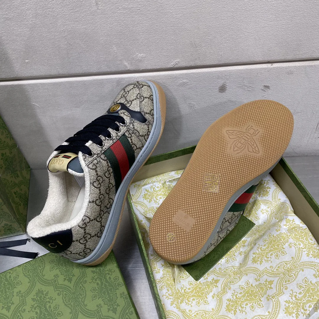 Gucci Screener GG Sneaker Grey - Image 9