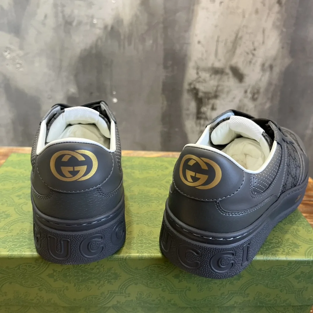 Gucci Screener GG Sneaker Dark Grey - Image 9