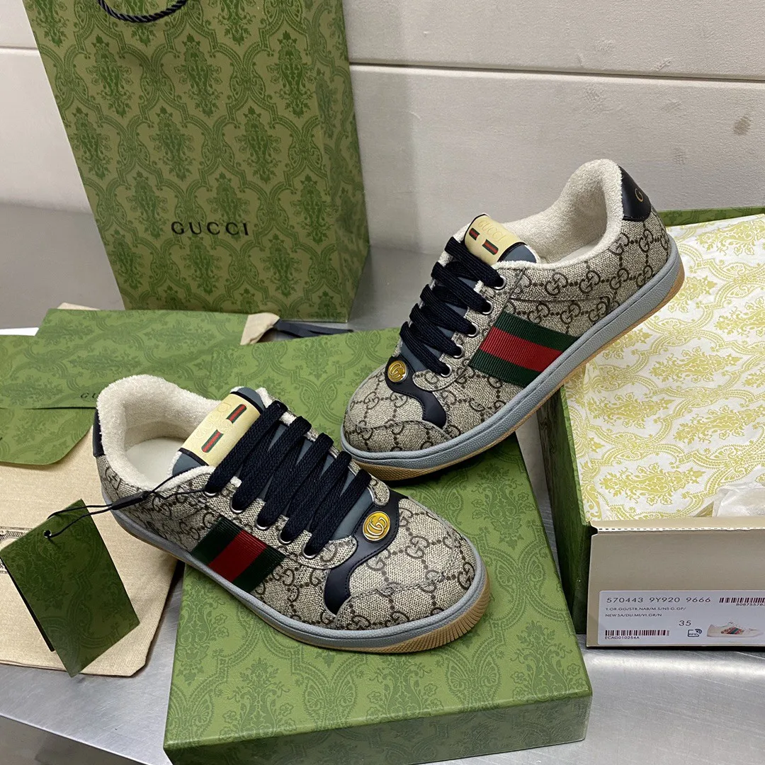 Gucci Screener GG Sneaker Grey - Image 10
