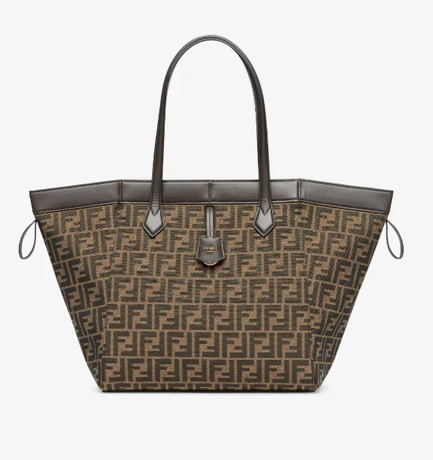 Alternative view of Fendi Origami Mini Brown Bag 8BS083AFPMF1GL7 - / 7.2 Inches