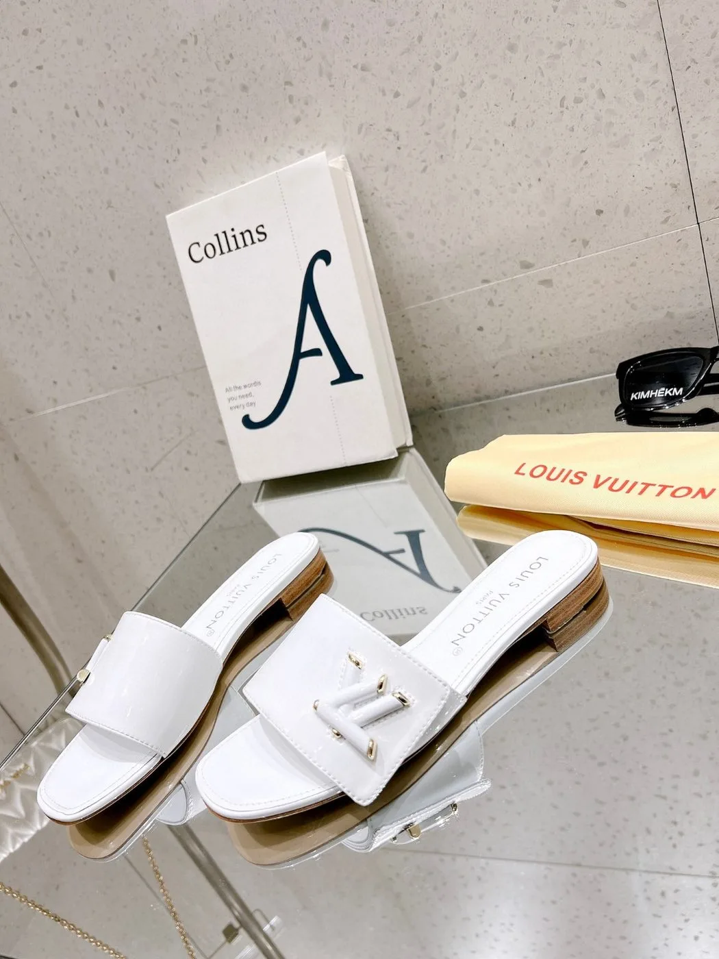 Louis Vuitton Shake Flat Mule White - Image 5