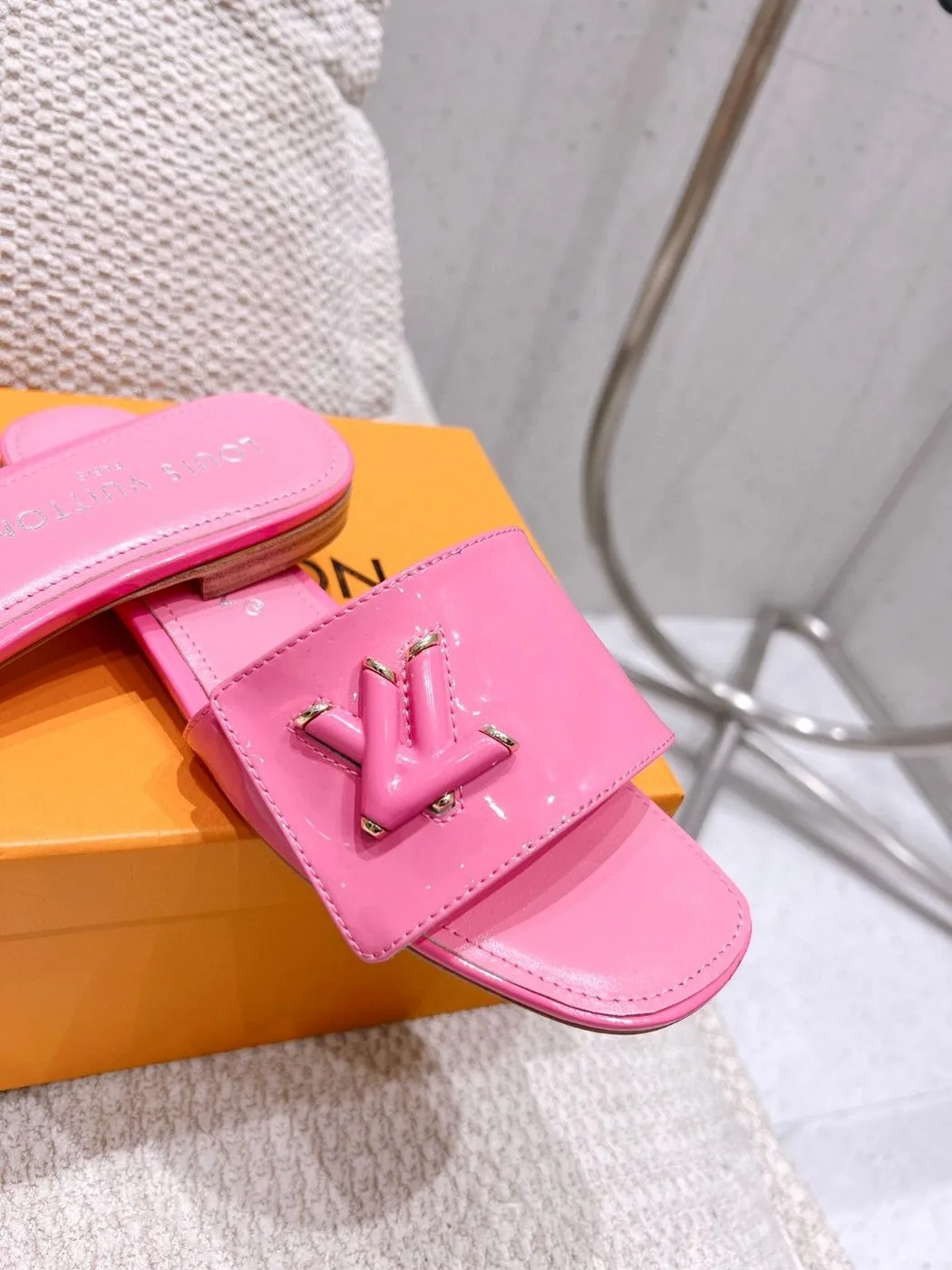 Louis Vuitton Shake Flat Mule Pink - Image 3