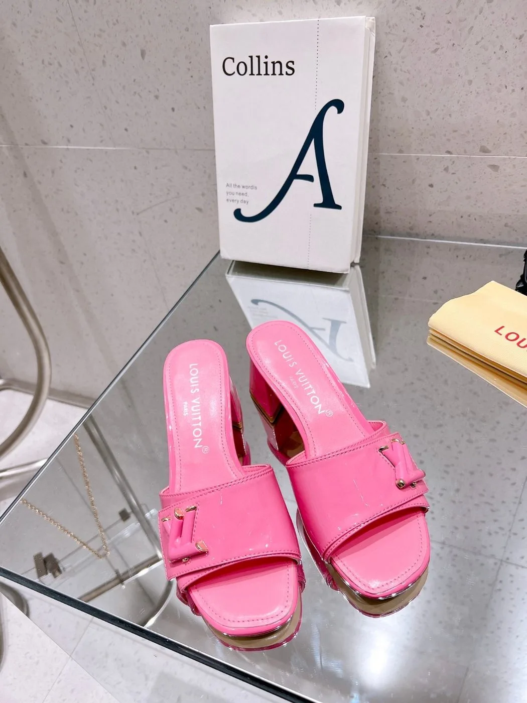 Louis Vuitton Shake Mule Pink - Image 5