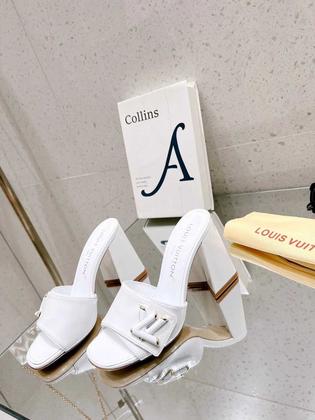 Louis Vuitton Shake Mule White - Image 5