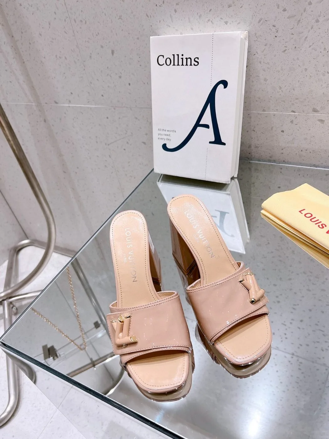 Louis Vuitton Shake Mule Beige - Image 5