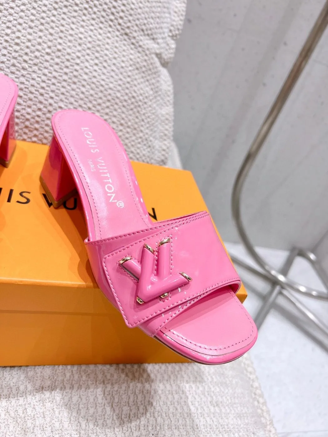 Alternative view of Louis Vuitton Shake Mule Pink