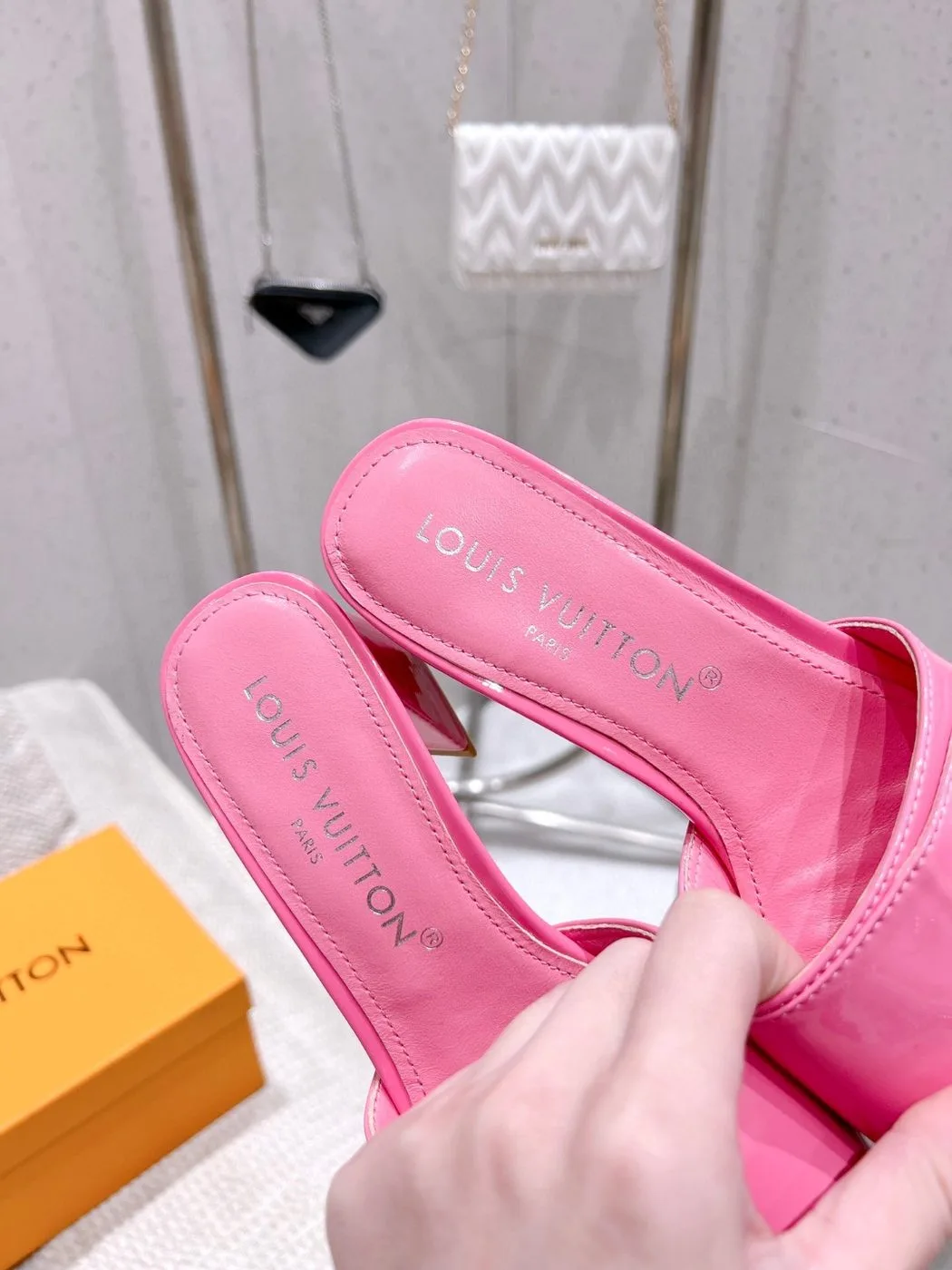Louis Vuitton Shake Mule Pink - Image 3