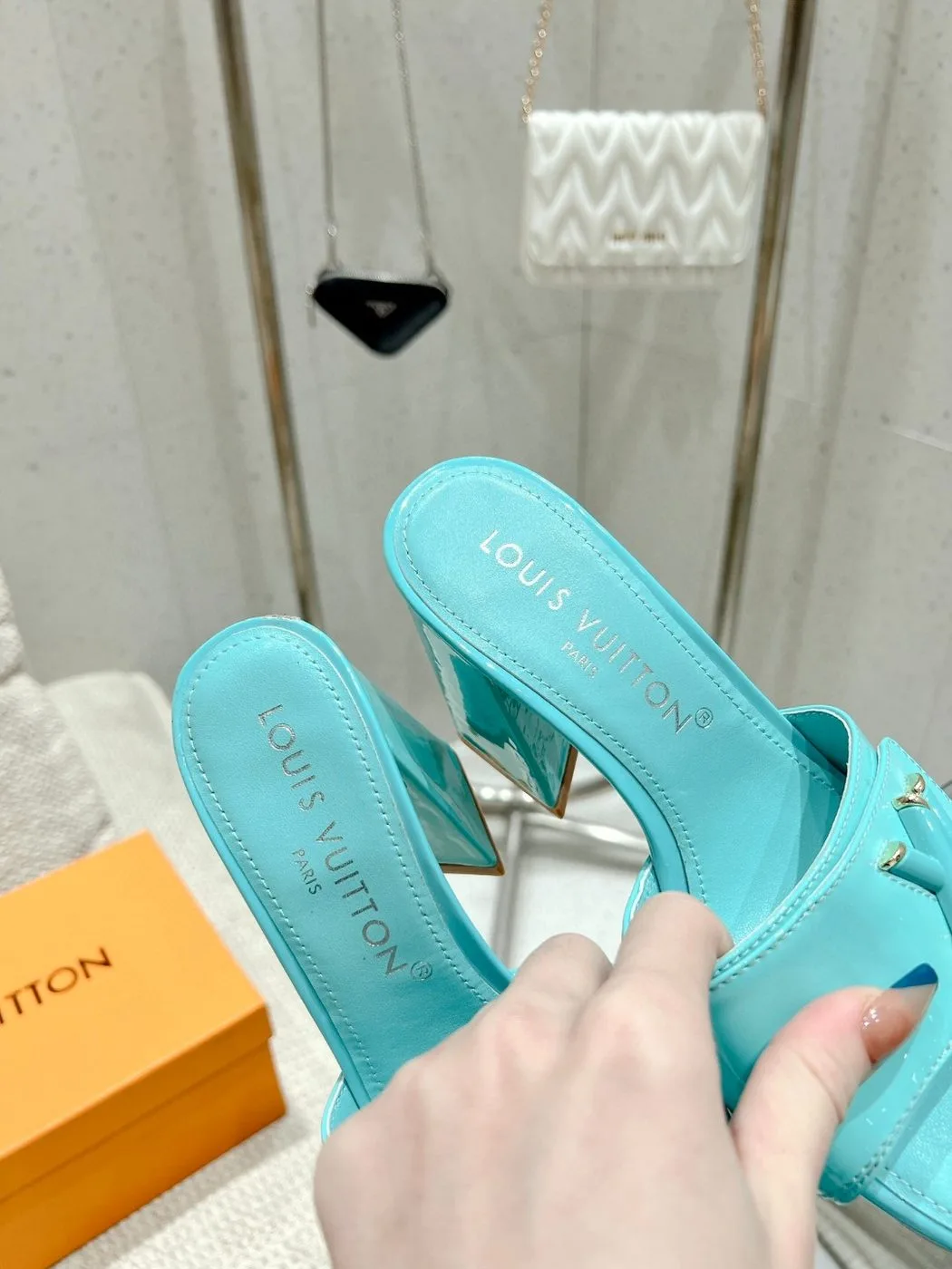 Louis Vuitton Shake Mule Jade Green - Image 3