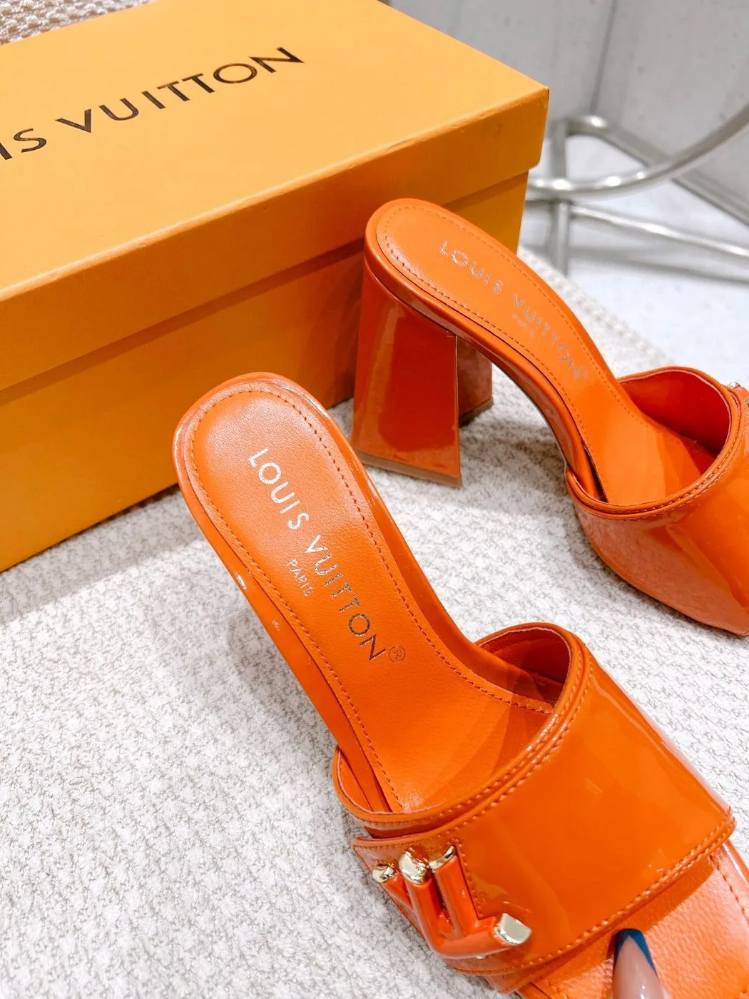 Louis Vuitton Shake Mule Orange - Image 3