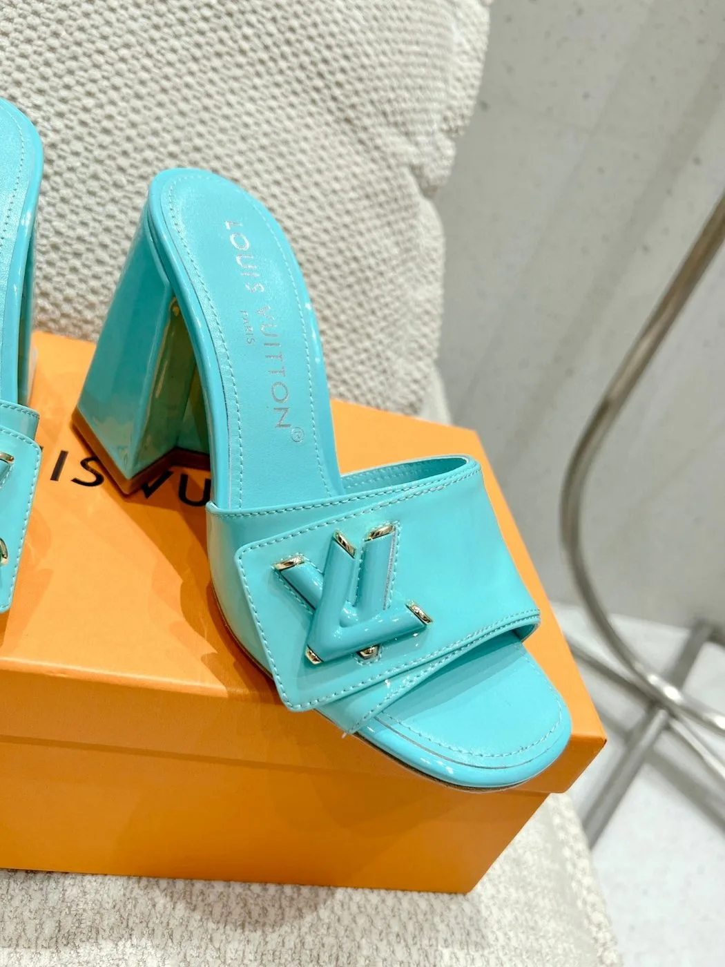 Louis Vuitton Shake Mule Jade Green - Image 4