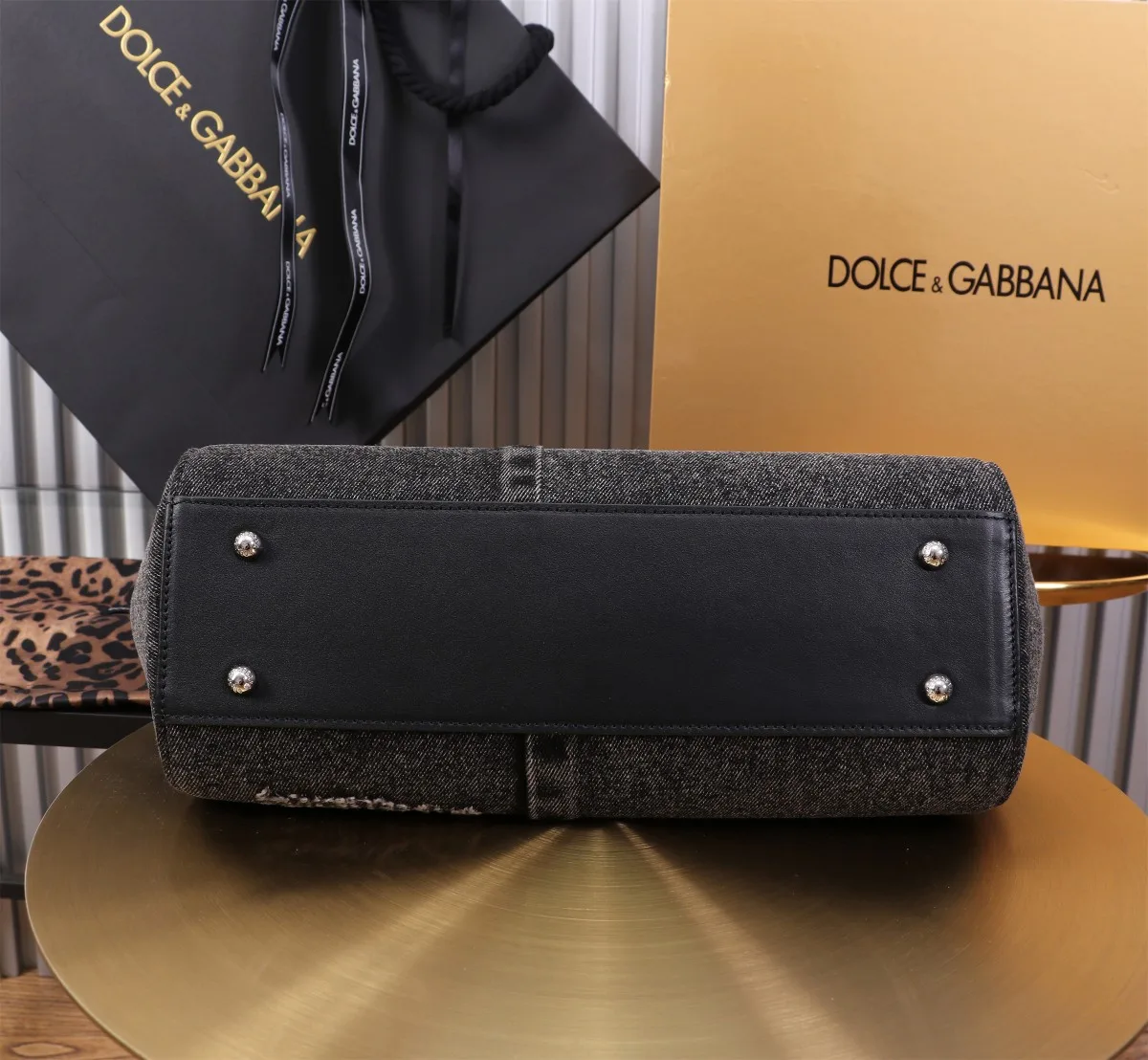 Dolce & Gabbana Large Sicily Handbag Blue / - Image 4