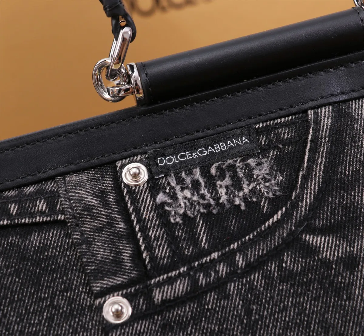 Dolce & Gabbana Large Sicily Handbag Blue / - Image 3