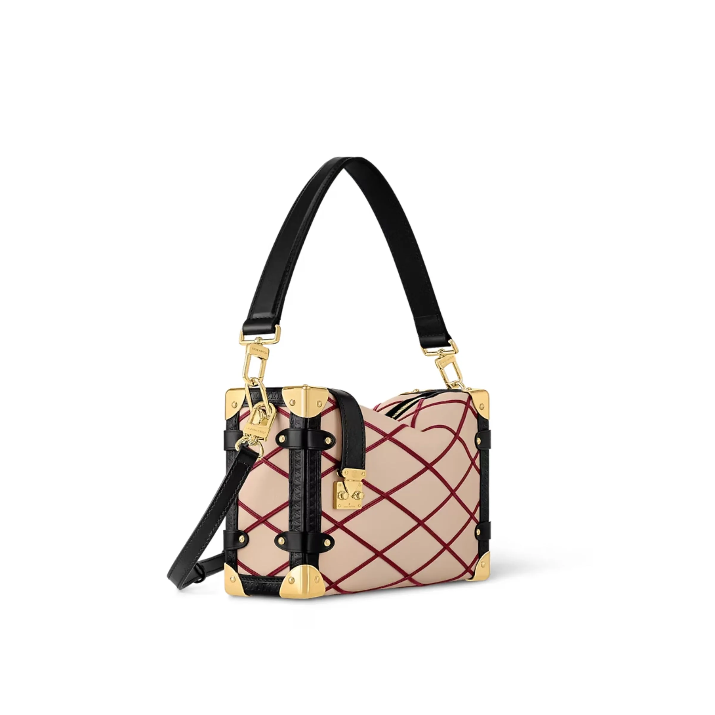 Louis Vuitton Side Trunk MM Beige 8.3 Inches/ - Image 4