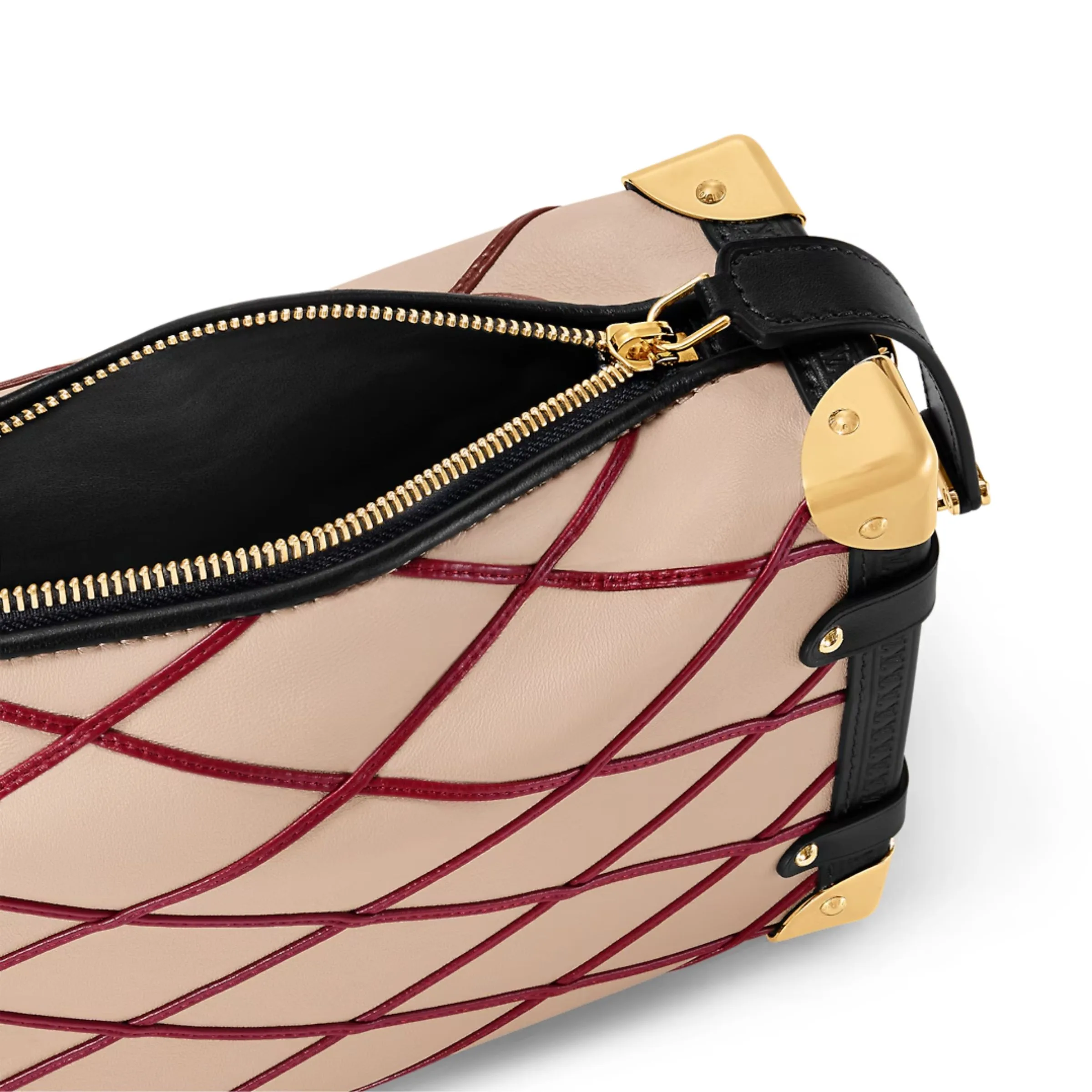 Louis Vuitton Side Trunk MM Beige 8.3 Inches/ - Image 3