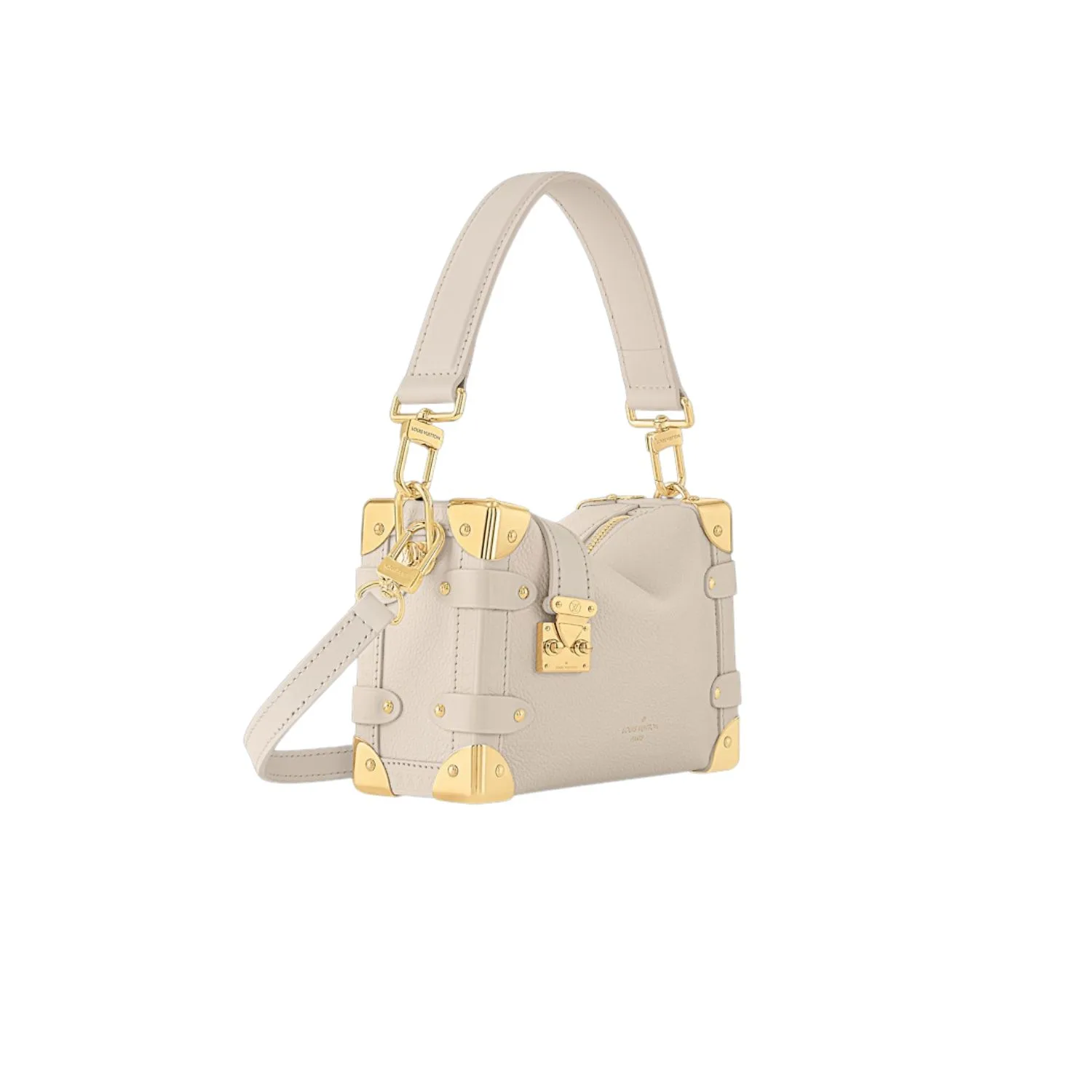 Alternative view of Louis Vuitton Side Trunk PM Chalk /