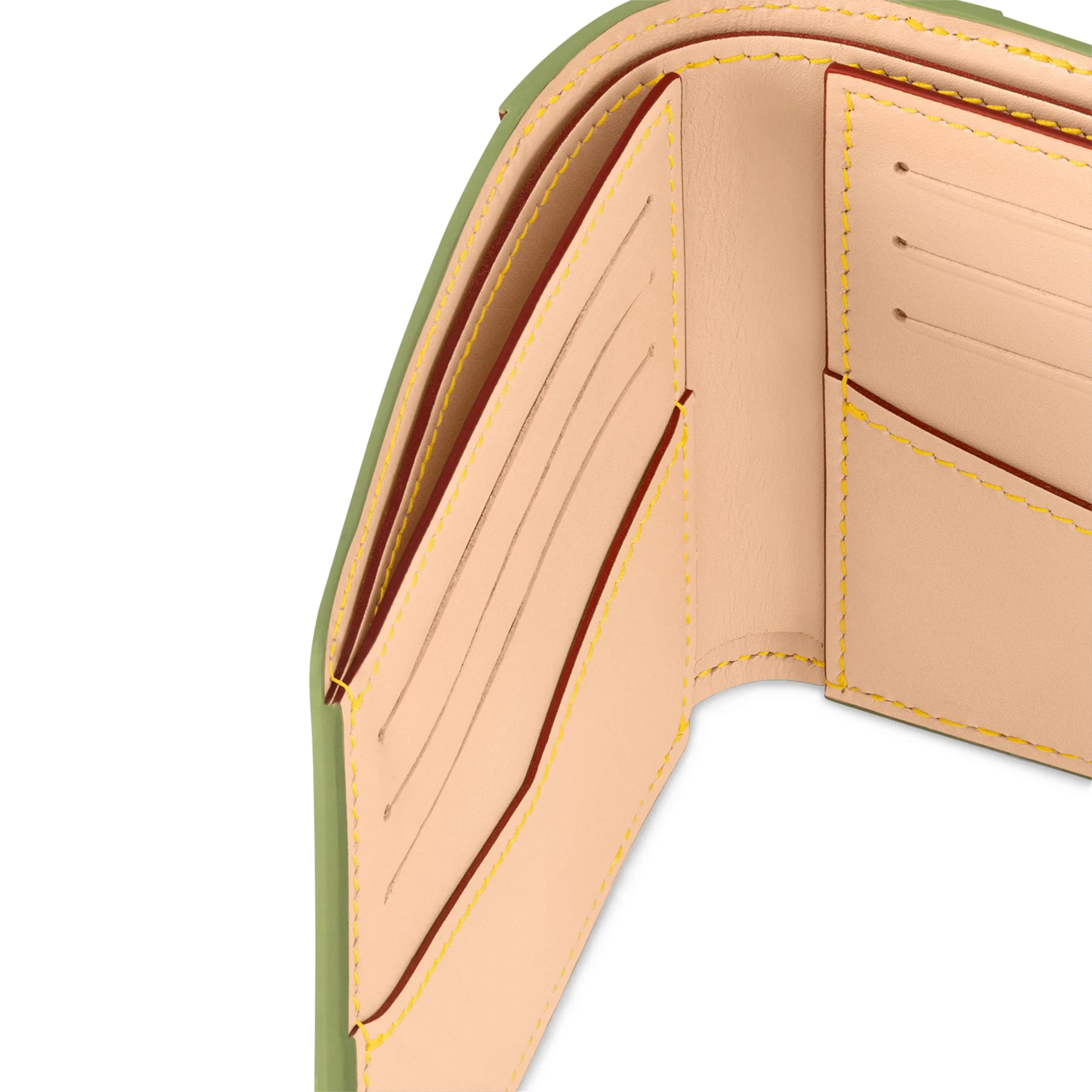 Alternative view of Louis Vuitton Slender Wallet Green 4.3 Inches/
