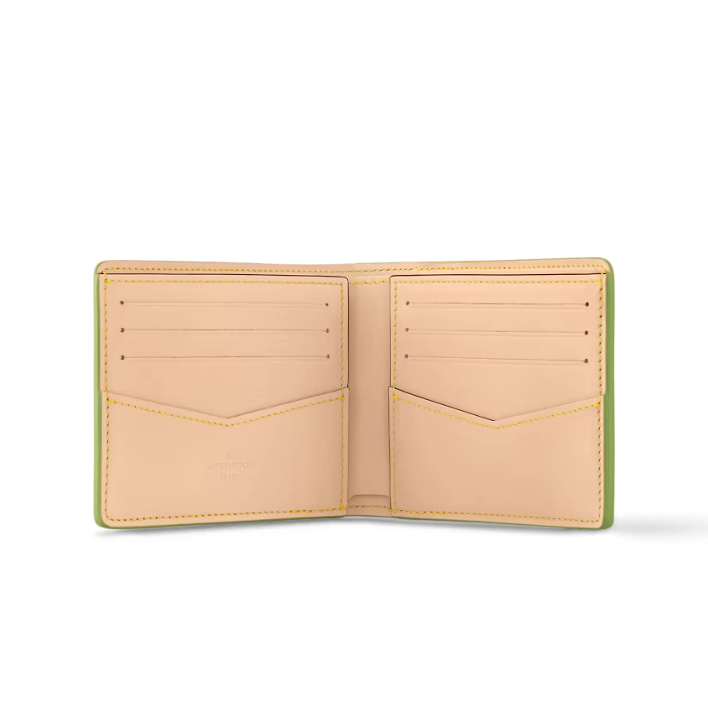 Louis Vuitton Slender Wallet Green 4.3 Inches/ - Image 3