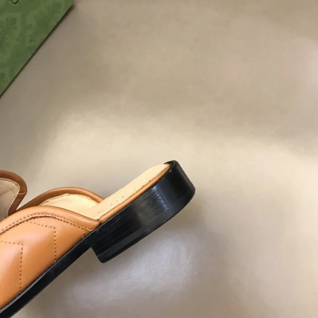 Gucci Slipper With Interlocking G Green - Image 7