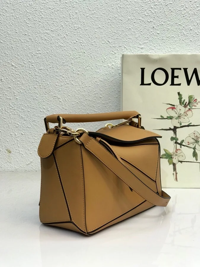 Loewe Small Puzzle Bag Brown / - Image 7