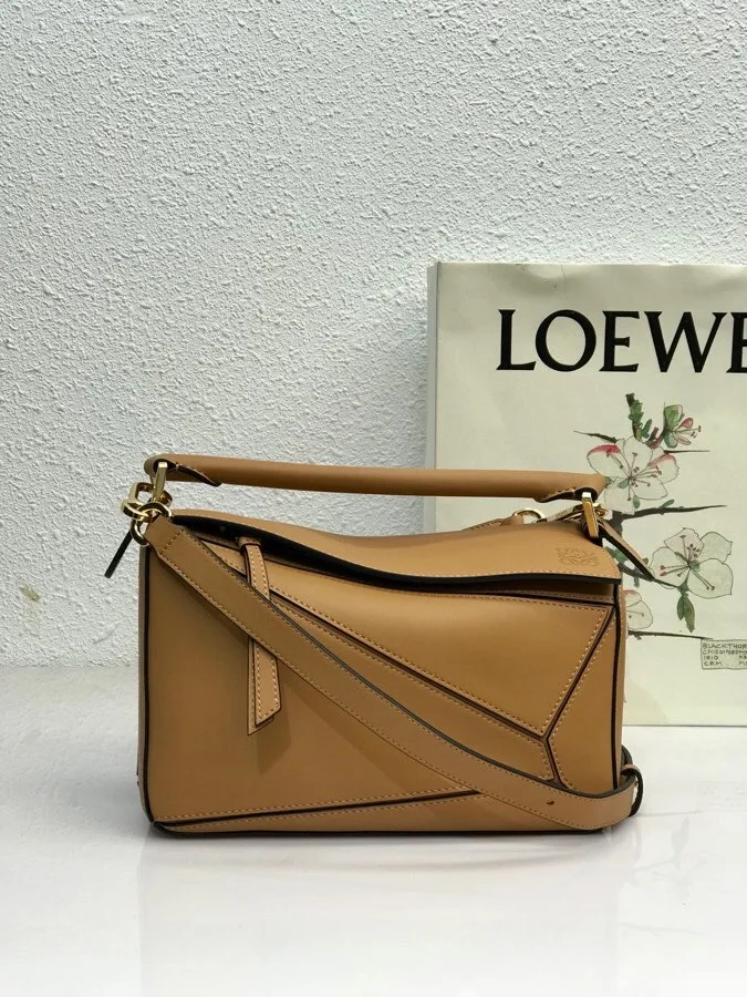 Loewe Small Puzzle Bag Brown / - Image 8