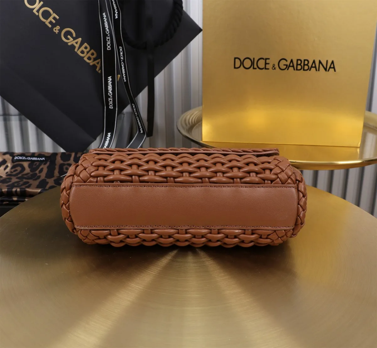 Dolce & Gabbana Small Sicily Handbag Brown / - Image 4