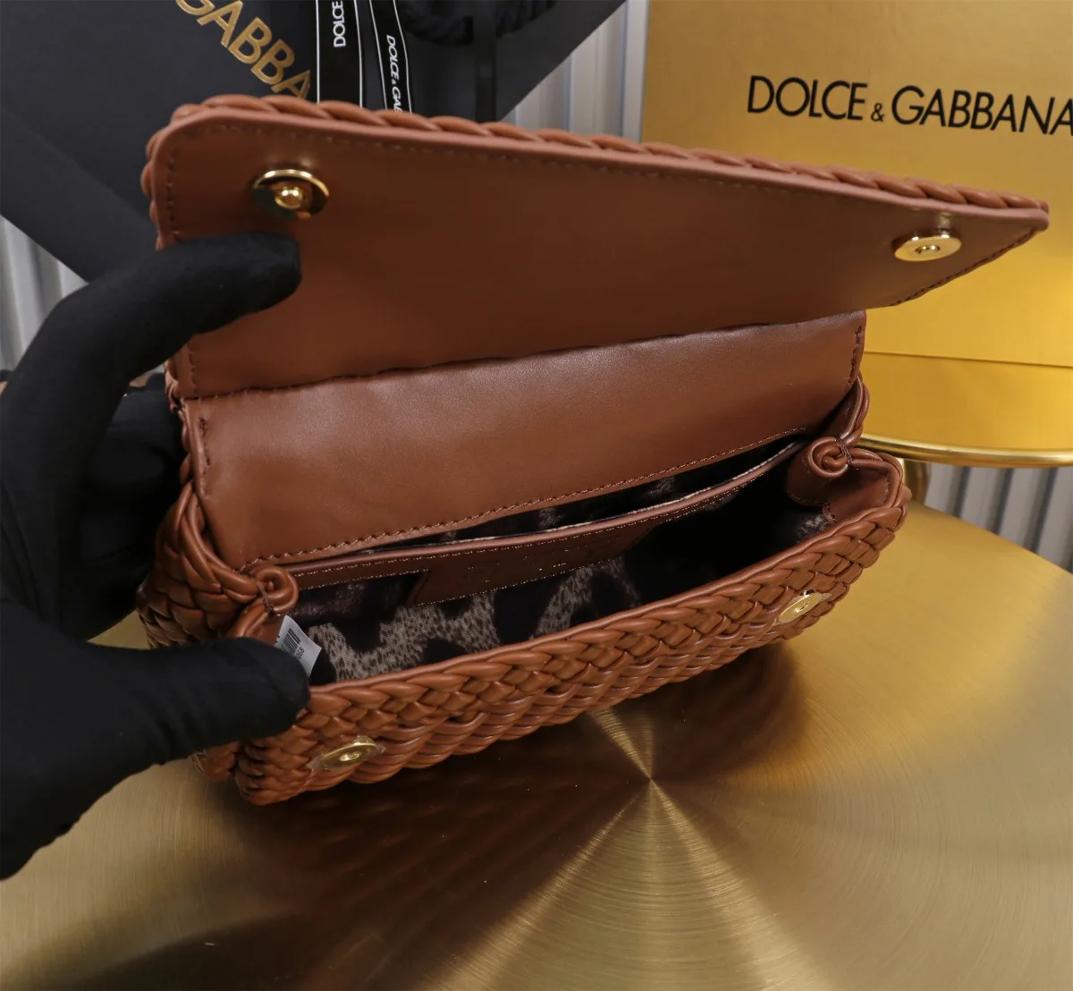 Dolce & Gabbana Small Sicily Handbag Brown / - Image 9
