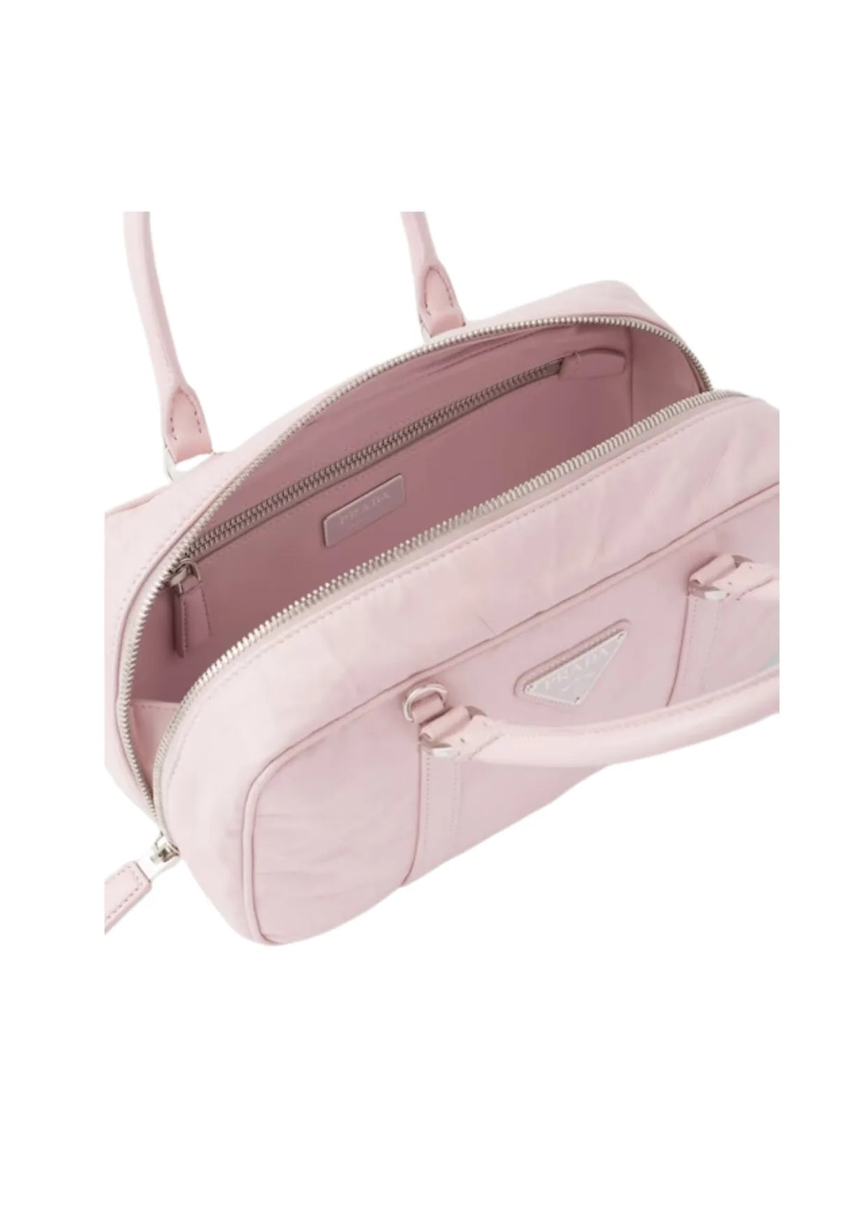 Small Antique Nappa Top Handle Bag Pink 1BB098_UVL_F0E18_V_T2O - Image 4
