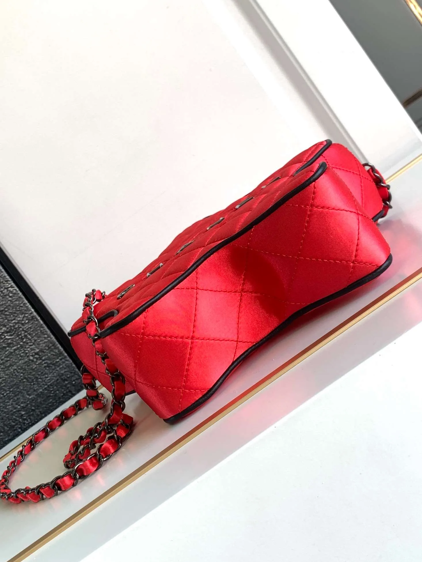 Chanel Star Handbag Red/Blue / - Image 13
