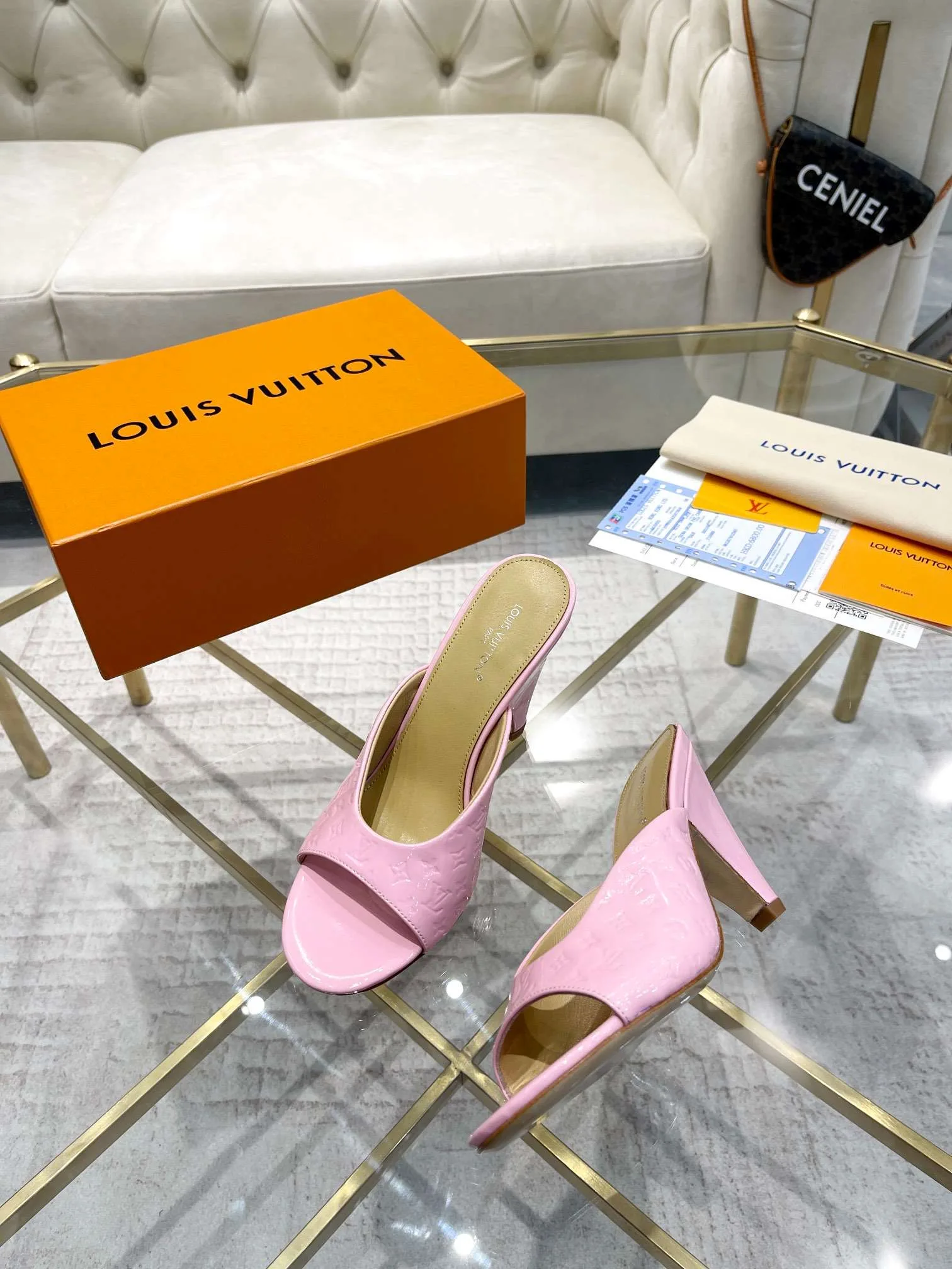 Louis Vuitton Super Mule White 1ACJ51 - Image 10