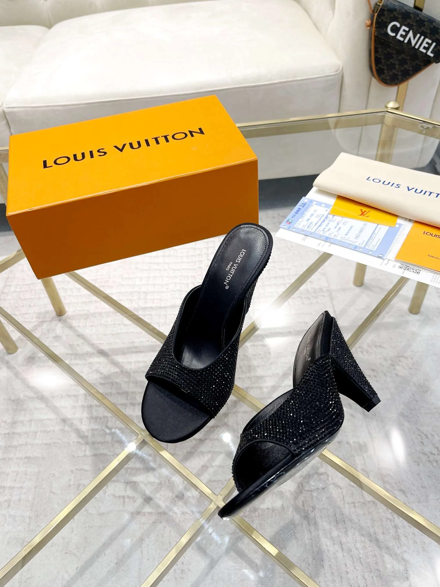 Louis Vuitton Super Mule Black - Image 8