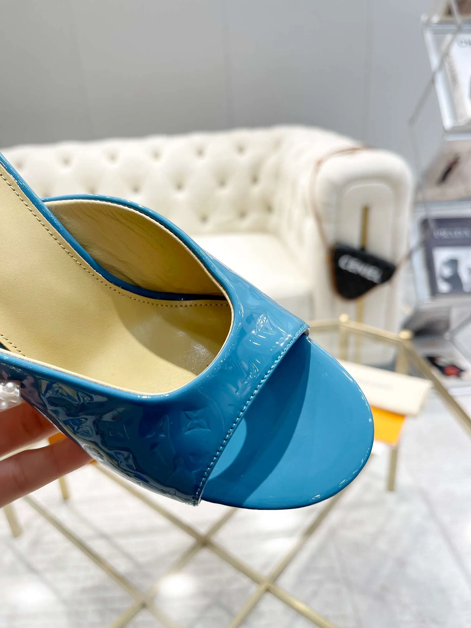 Louis Vuitton Super Mule Blue - Image 4