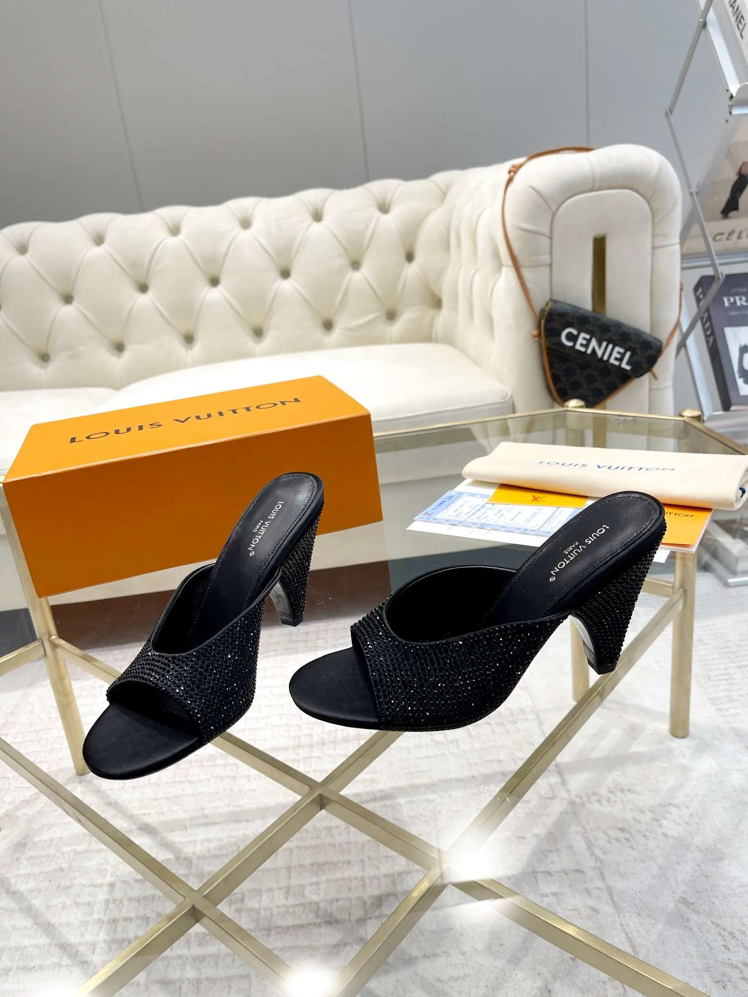 Louis Vuitton Super Mule Black - Image 5