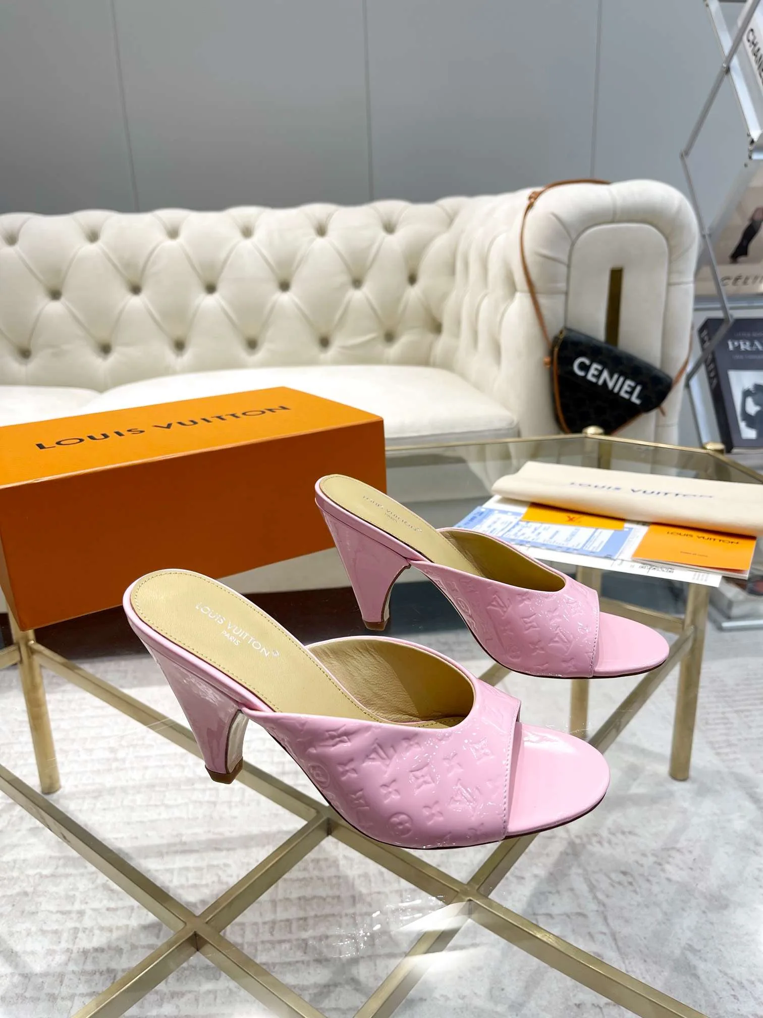 Louis Vuitton Super Mule White 1ACJ51 - Image 4