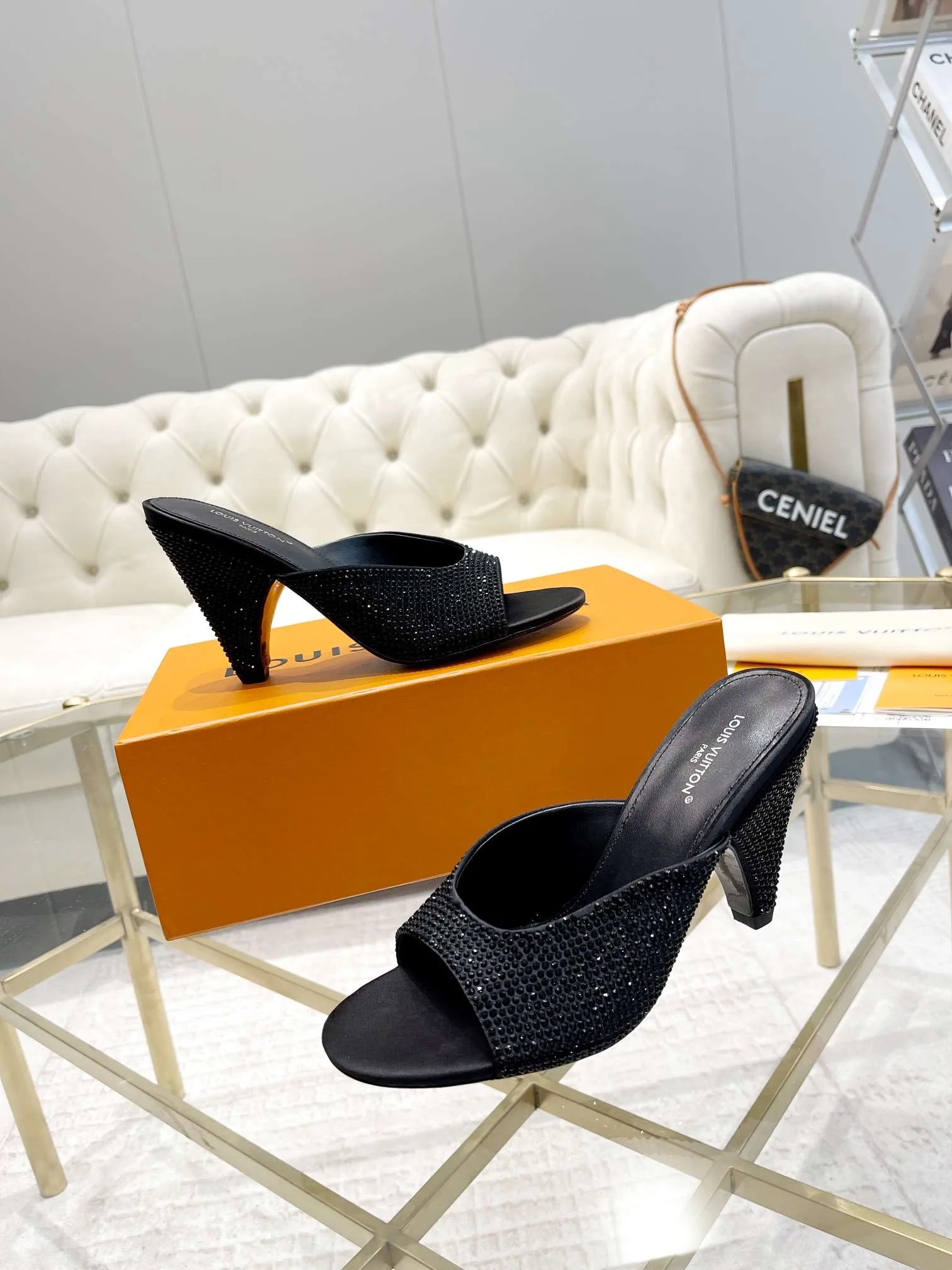 Louis Vuitton Super Mule Black - Image 2