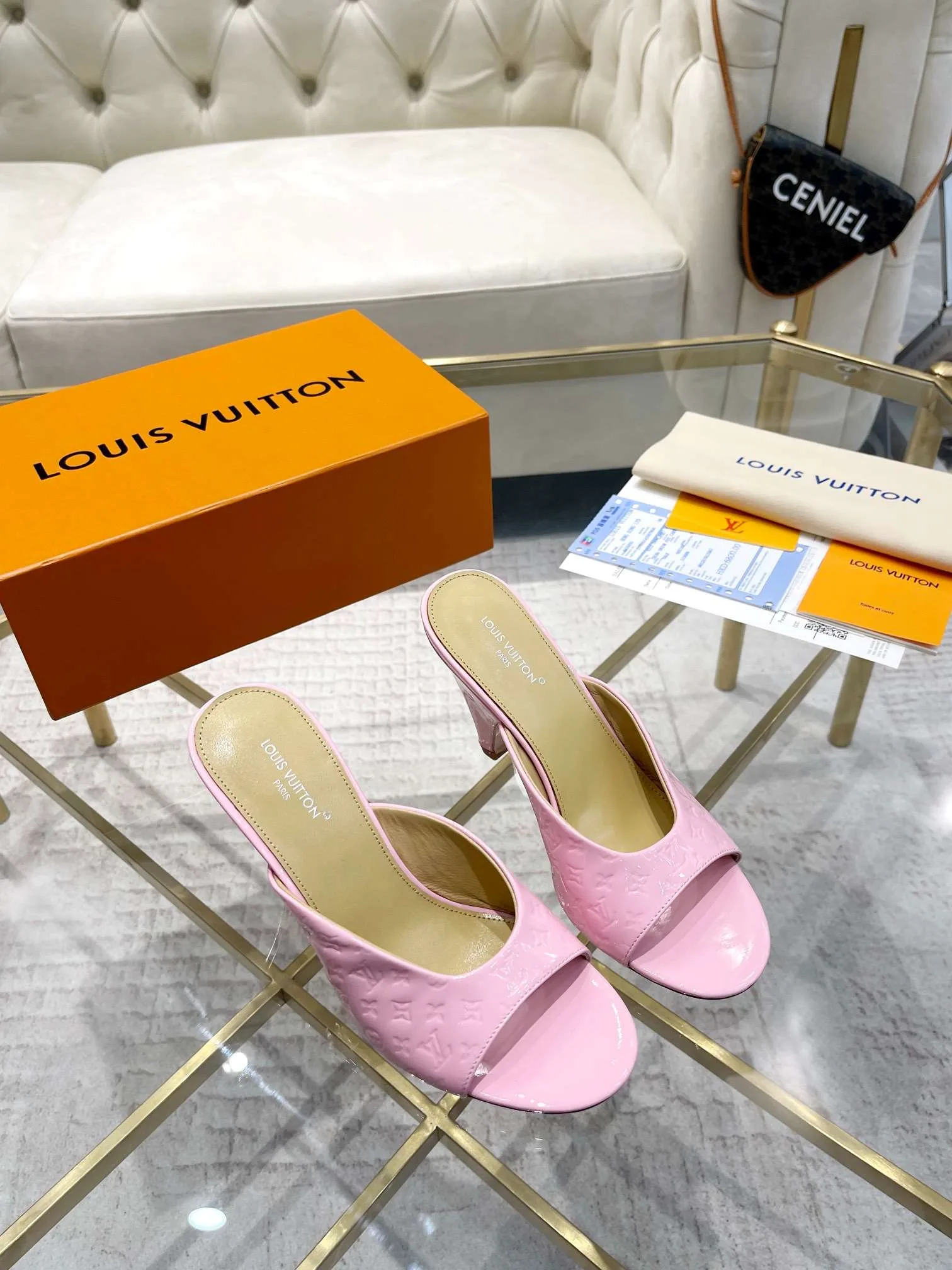 Louis Vuitton Super Mule White 1ACJ51 - Image 2