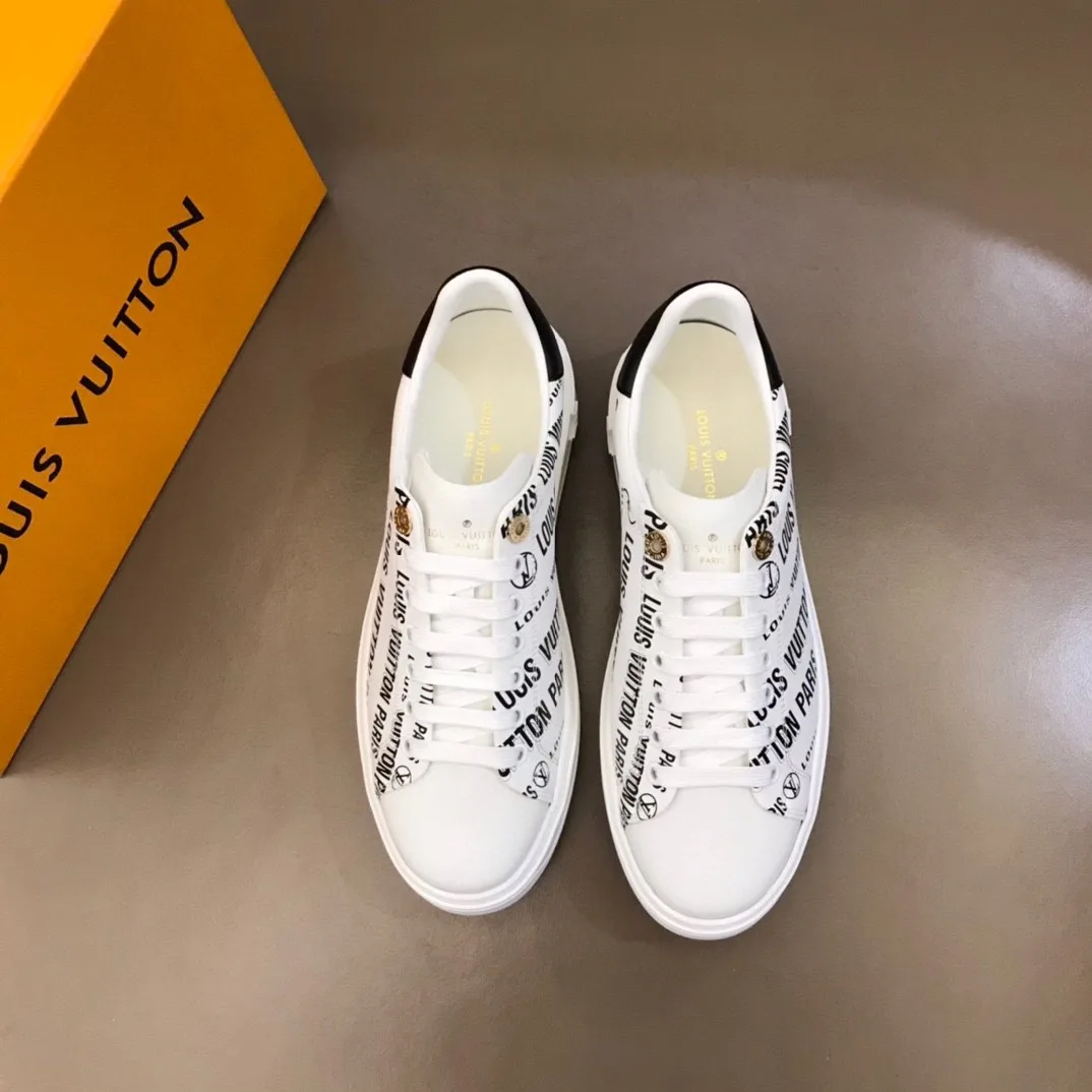 Louis Vuitton Time Out Sneaker Monogram Flowers Black 1A9D24 - Image 3