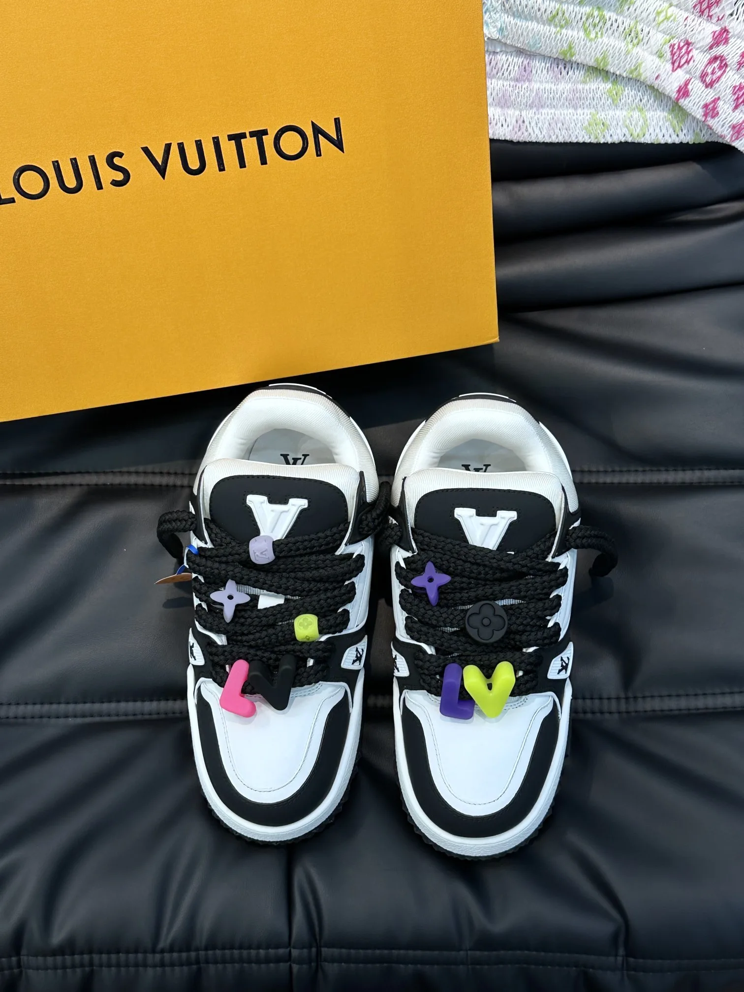 Louis Vuitton Trainer Maxi Sneaker LV Blue - Image 7