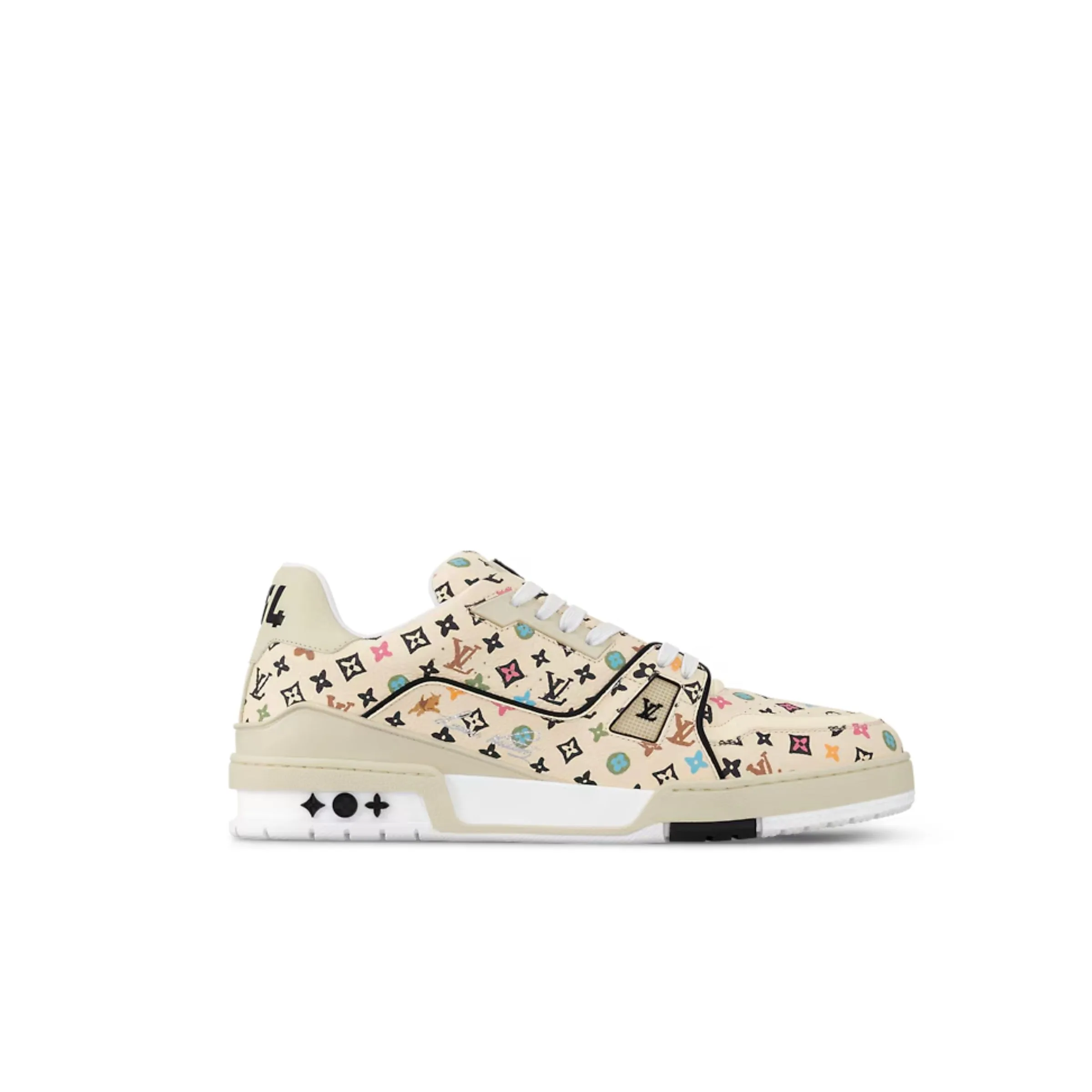 Louis Vuitton Trainer Sneaker Beige 1ACXBG - Image 5