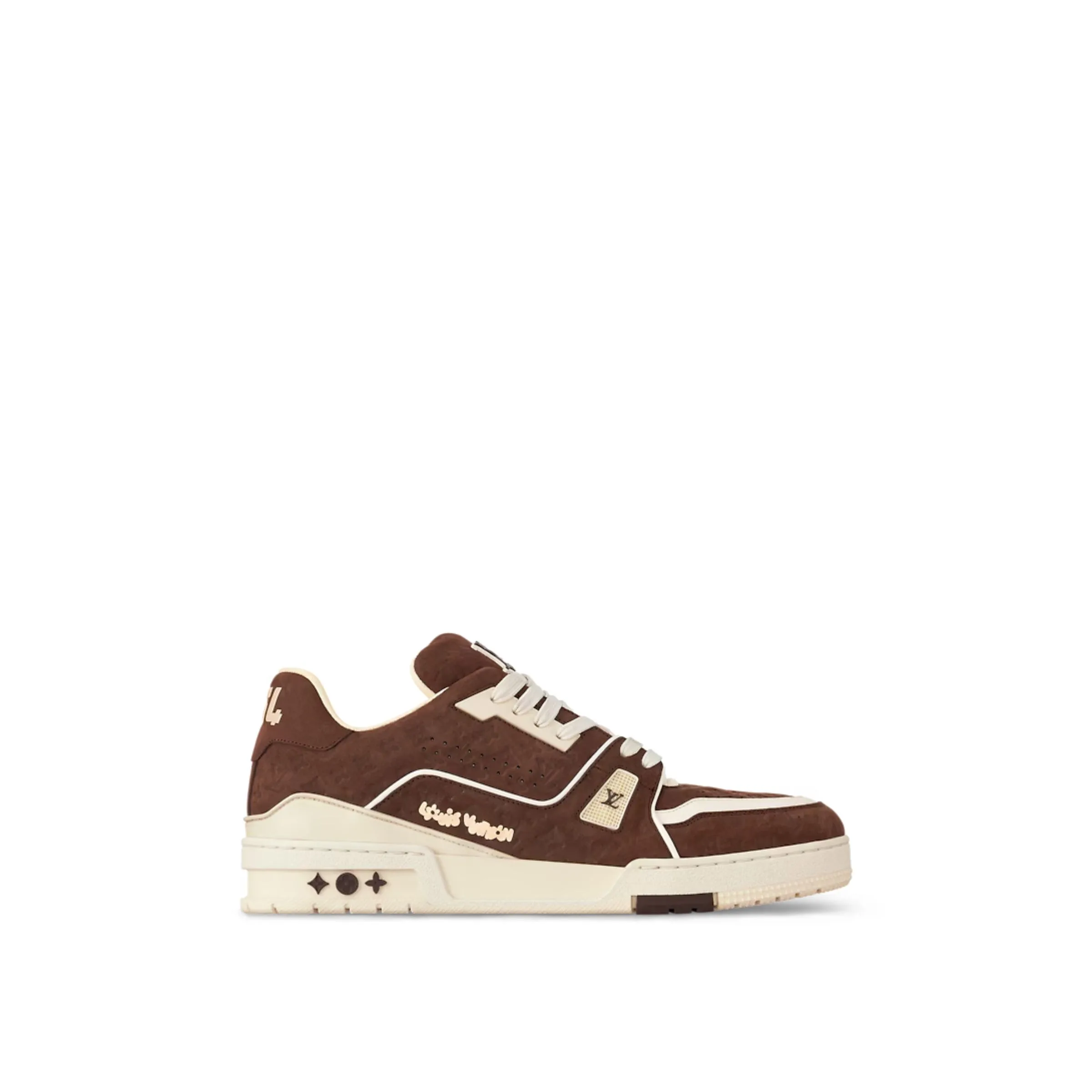 Louis Vuitton Trainer Sneaker Brown 1ACR5Z - Image 5
