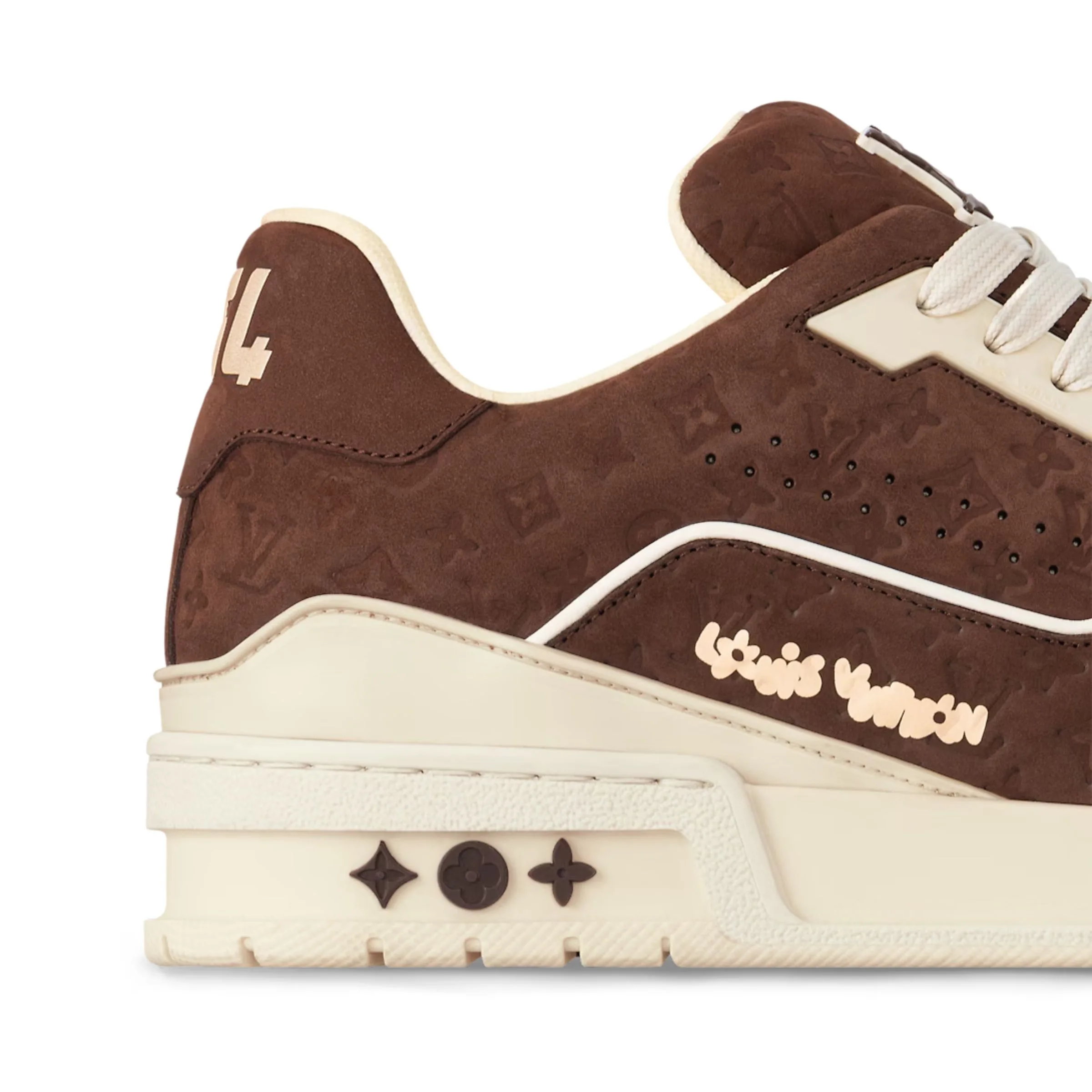 Louis Vuitton Trainer Sneaker Brown 1ACR5Z - Image 4