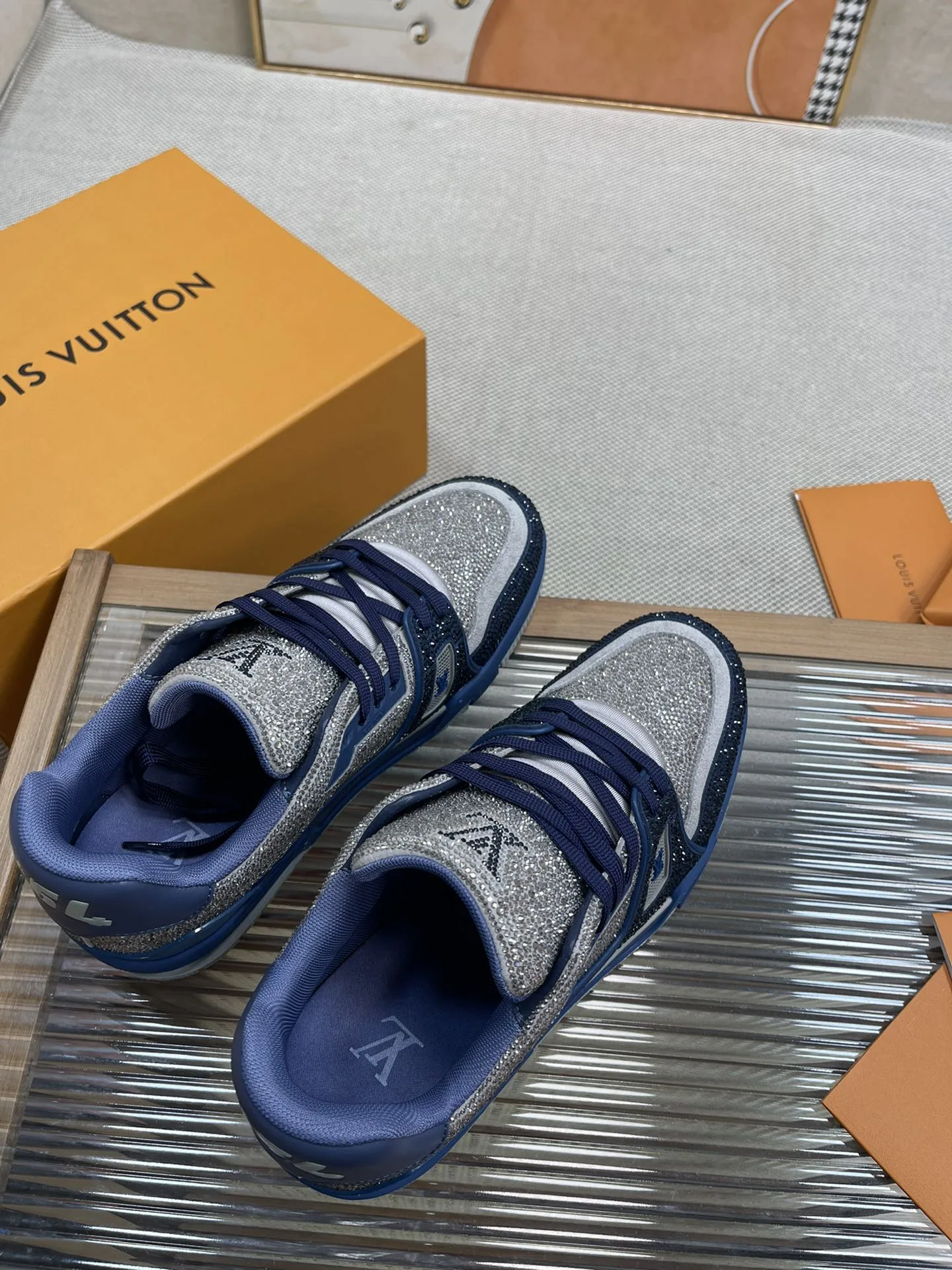 Louis Vuitton LV Trainer Sneaker Dark Brown - Image 7