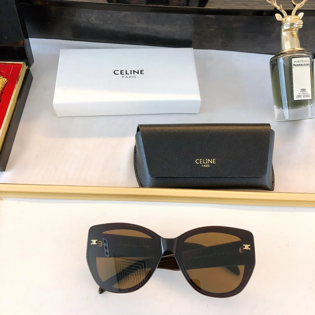 Alternative view of Celine Triomphe Sunglasses Black