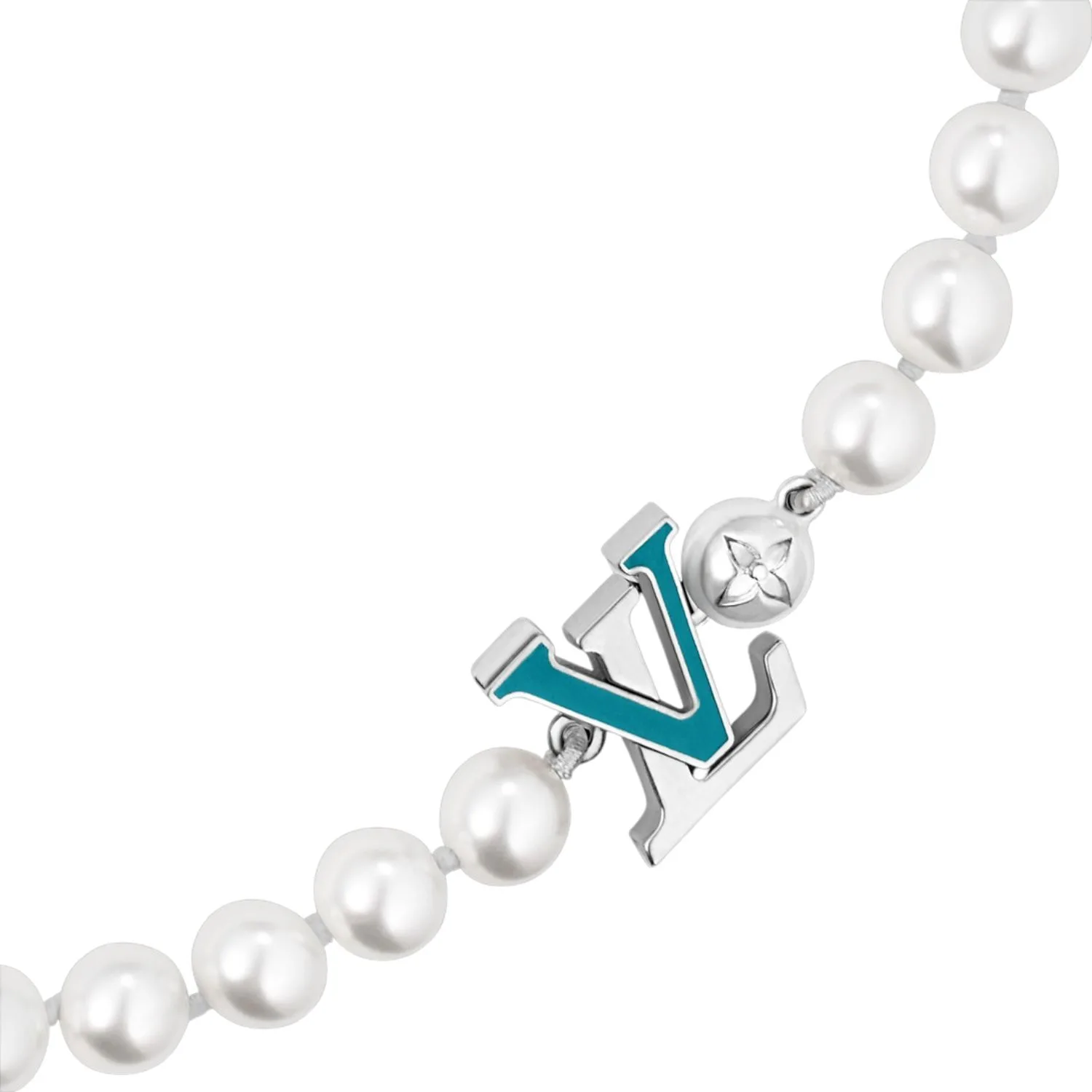 Alternative view of Louis Vuitton Turquoise Rodeo Necklace /