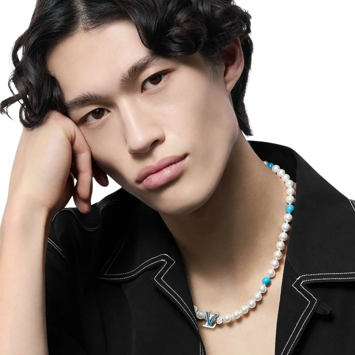 Louis Vuitton Turquoise Rodeo Necklace / - Image 4