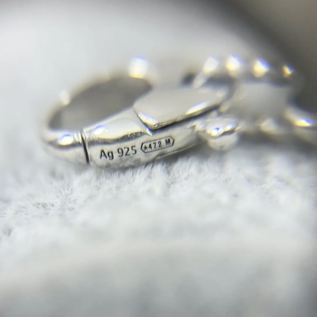 Gucci Twist Flower Bracelet Silver - Image 5