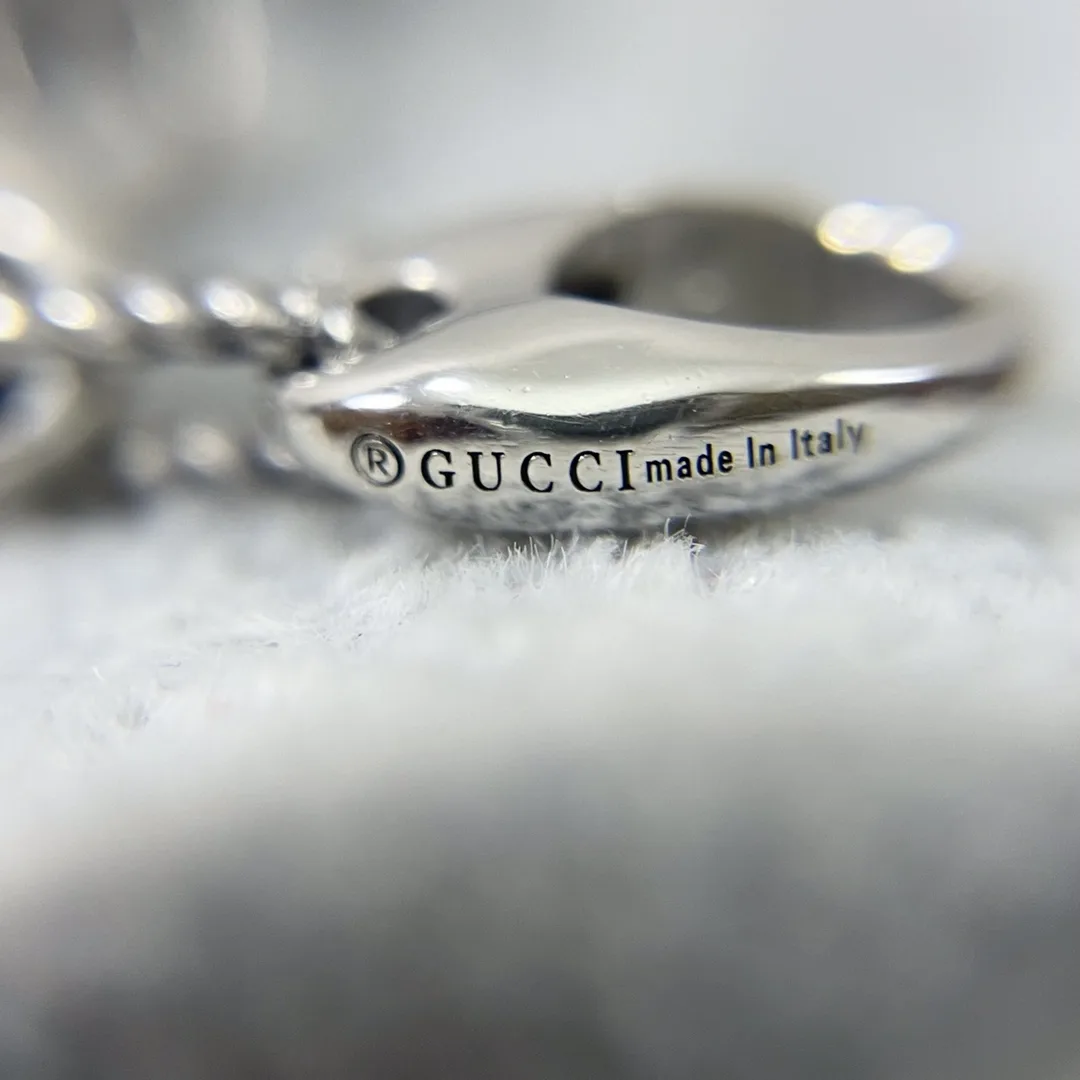 Gucci Twist Flower Bracelet Silver - Image 6