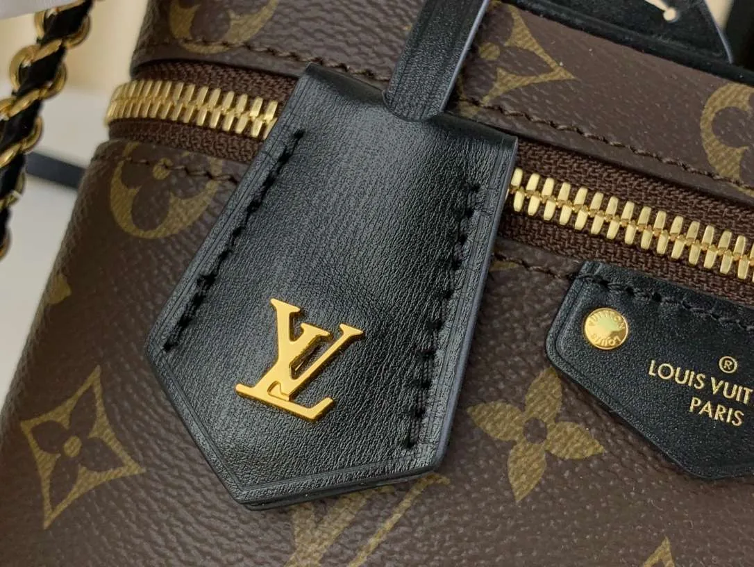 Louis Vuitton Vanity Chain Pouch Brown / - Image 3