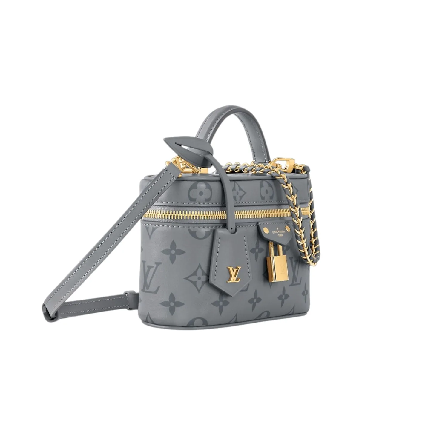 Alternative view of Louis Vuitton Vanity Chain Pouch Trianon Gray /